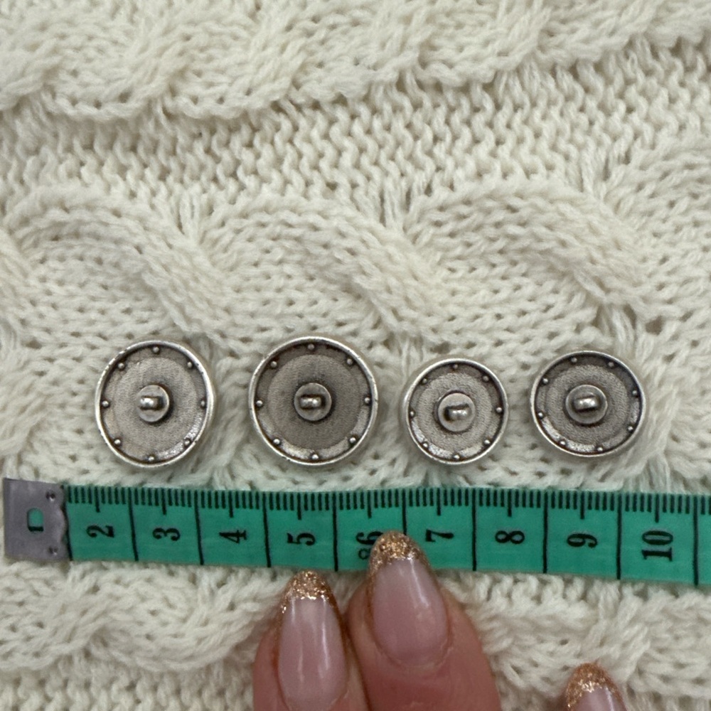 Authentic Chanel CC Buttons – Graduated Set - Picture 3 of 3